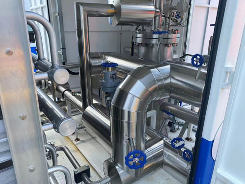 镀锌铁皮架空保温管 预制露天聚氨酯保温钢管 耐高温寿命长